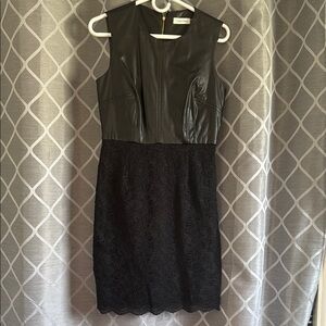 Calvin Klein Black Sleeveless Dress